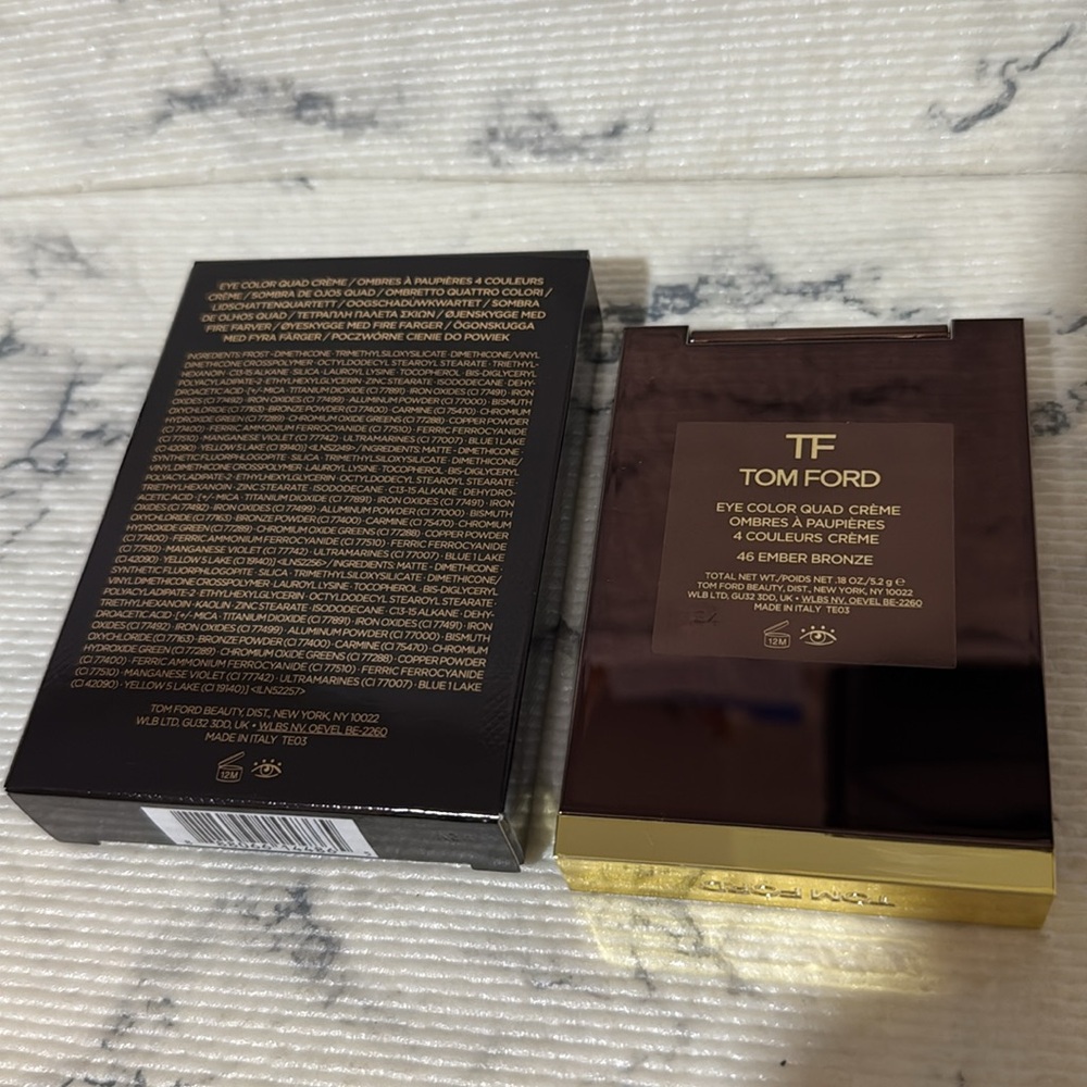 Tom Ford Eye Color Quad Crème Eyeshadow Palette #46 Ember Bronze - Picture 7 of 9